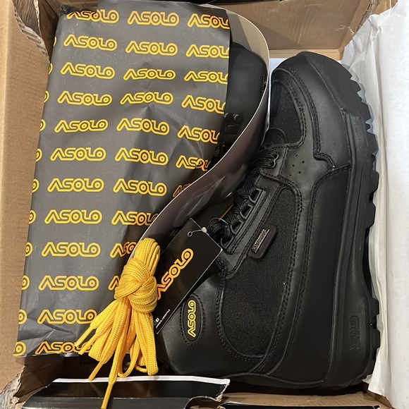 Asolo Mens Skyriser Boots Black AS505M - Picture 6 of 6